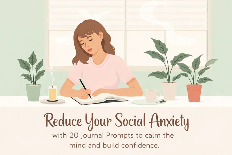 Reduce Your Social Anxiety with These 20 Journal Prompts