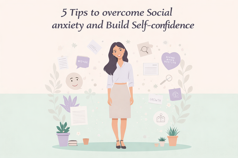Tips to Overcome Social Anxiety and Build Self-Confidence