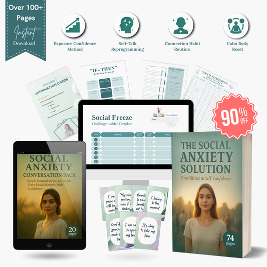 The Complete Confidence Toolkit – Calm Anxiety & Speak with Ease