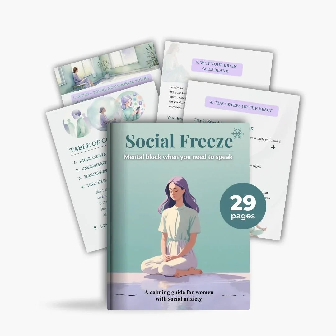 Social Freeze: Mental Block When You Need to Speak - PeacefulBond