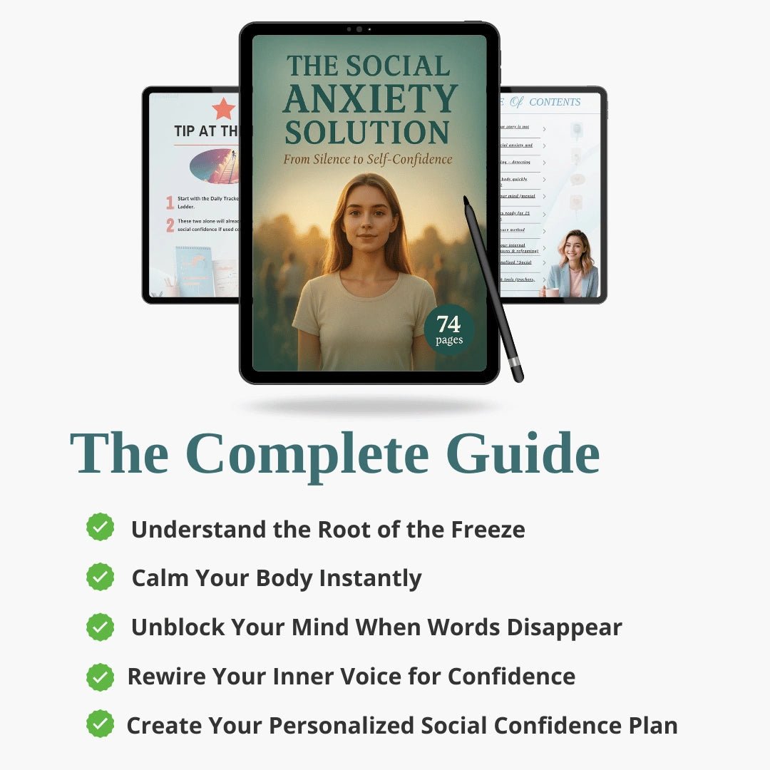 The Complete Confidence Toolkit – Calm Anxiety & Speak with Ease - PeacefulBond