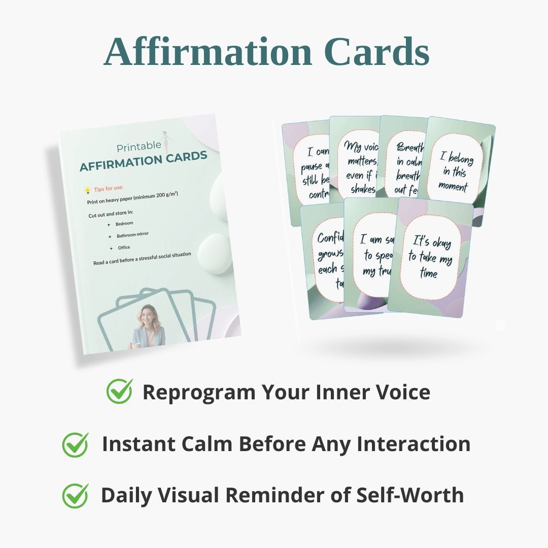 The Complete Confidence Toolkit – Calm Anxiety & Speak with Ease - PeacefulBond